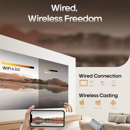 Cinematic Projector Portable Home Theater™